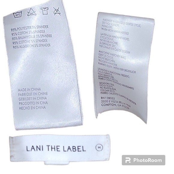 LANI THE LABEL ALICE FLORAL BODYSUIT - M - Picture 6 of 9